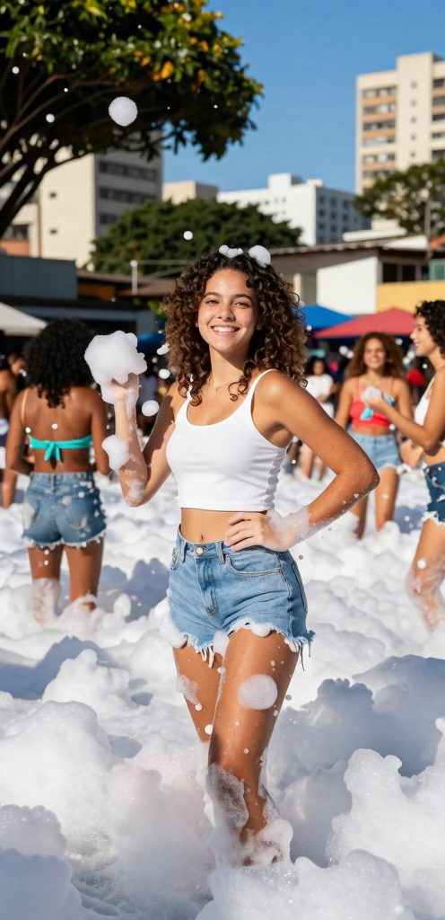 Foto em Festa da espuma, Florianópolis