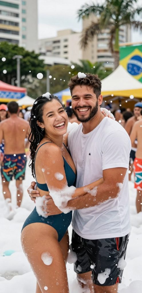 Foto em Festa da espuma, Florianópolis