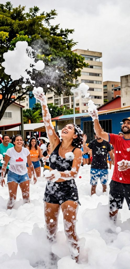 Foto em Festa da espuma, Florianópolis